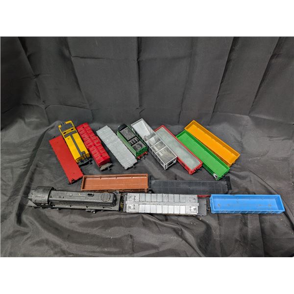 (2) Vintage Factory Sealed Made In Japan Freight Car