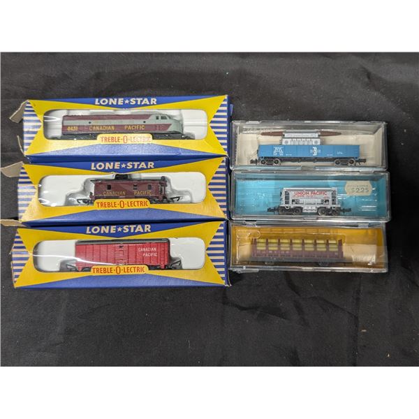 Lot of Vintage Trains (Lone Star, Treble, Electric, ROCO, and etc.)