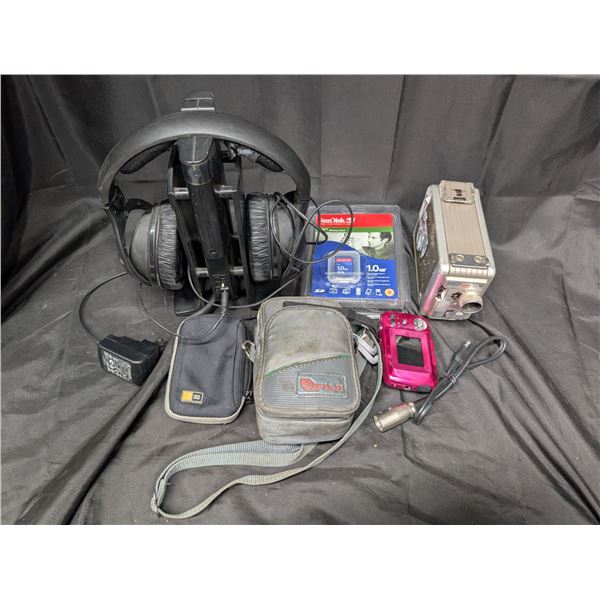 Lot of Older Tech (Cameras, headphones, and etc.)
