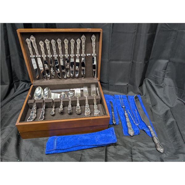 BIRKS Stainless Steel Silver Plated Forks, Knifes, Spoons, and etc.