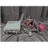 Image 1 : Icam IC0735 Ham Band Transceiver w/ Misc. Cables, Cords, Microphones, and etc.