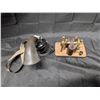 Image 1 : Homemade Vintage Telegraph Key/Morse Code Transmitters and Speaker Part for it