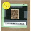 Image 1 : Scott #134 MNH CV $22.00 Stamp.