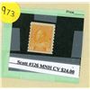 Image 1 : Scott $126 MNH CV $24.00 Stamp.
