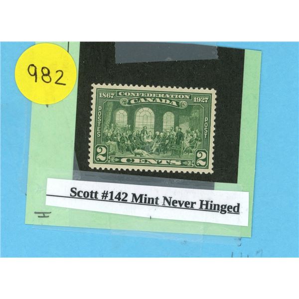Scott #142 Mint Never Hinged Stamp.