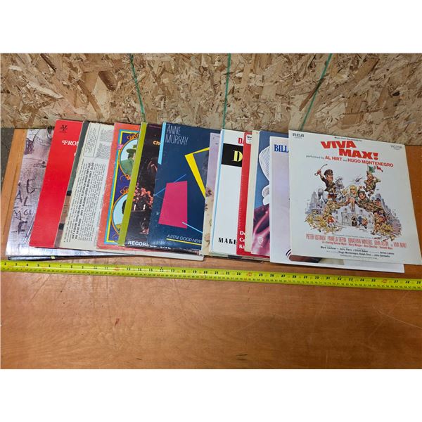 Lot of vinyl records