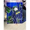 Image 2 : Stained glass pane ready to be framed.