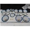 Image 1 : Fine china tea set and plates