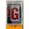 Image 1 : Johnny Gaudreau Letter Card #/35.