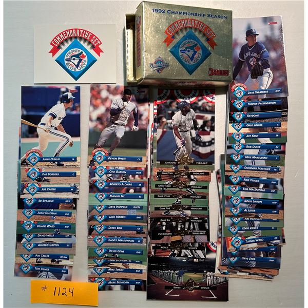 Blue Jays 1992 Commemorative Set.