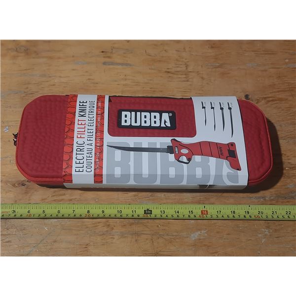Bubba - Electric Fillet Knife Set. (New)