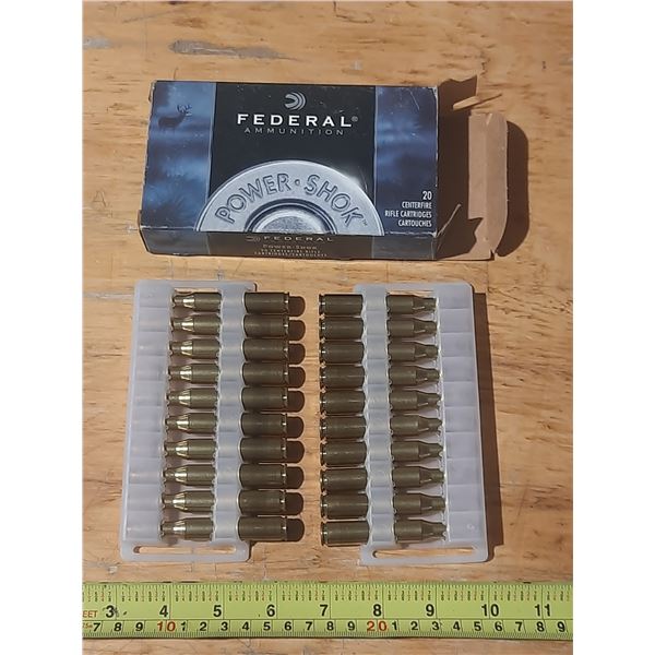 Federal Ammunition - 20 Centerfire Rifle Cartridges.