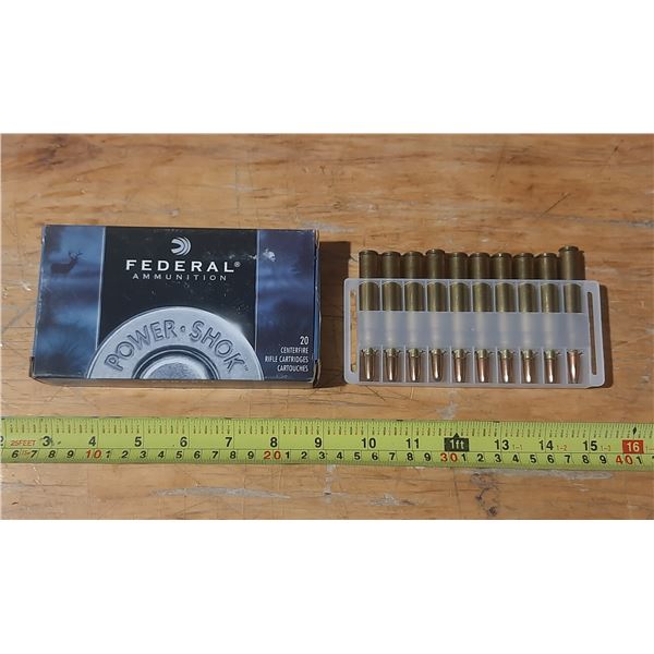 Federal Amminition - 10 Centerfire Rifle Cartridges.