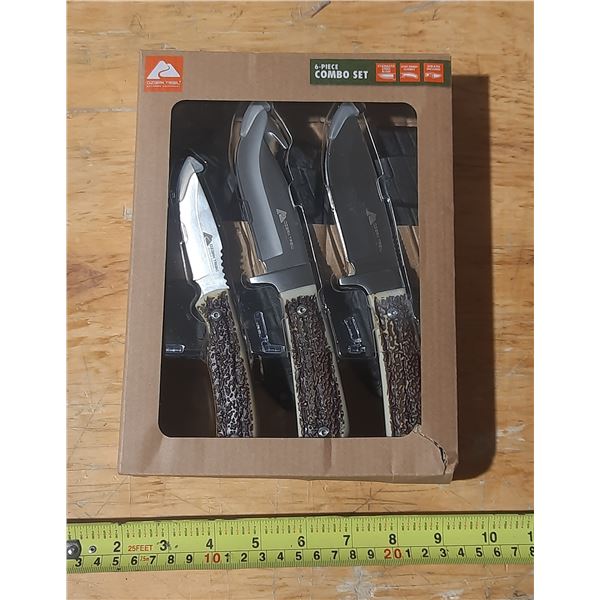 6 Piece Combo Set - Knifes. (New)