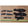 Image 2 : Mossy Oak 3 Knifes with Covers.
