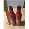 Image 1 : (2) 16oz Empty Aluminium Bottles of Budweiser Daytona 500 Beer.
