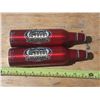 Image 2 : (2) 16oz Empty Aluminium Bottles of Budweiser Daytona 500 Beer.