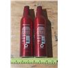 Image 3 : (2) 16oz Empty Aluminium Bottles of Budweiser Daytona 500 Beer.