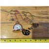 Image 1 : Pocket watch- works good and jewelery