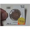 Image 1 : 1886H Canadian Large Cent.