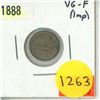 Image 1 : 1888 Canadian 5 Cents Coin.