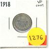 Image 1 : 1918 Canadian 10 Cents Coin.