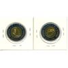 Image 2 : (2) 2018 Canadian Armistice Remembrance Day Two Dollar Coins.
