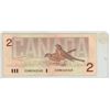 Image 2 : 1986 Bank of Canada Two Dollar.
