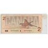 Image 2 : 1986 Bank of Canada Two Dollar.