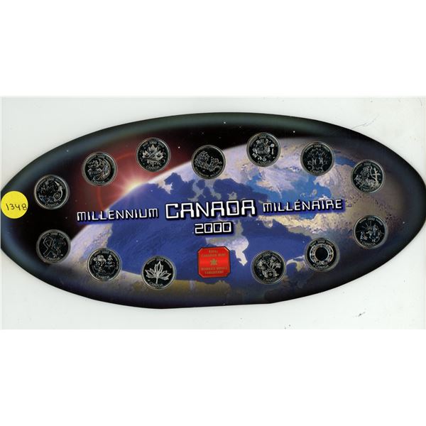2000 Millennium Coin Set.