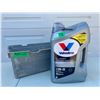 Image 1 : 5L Sealed Jug of Full Synthetic Motor Oil, Large Disposal Container.