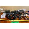 Image 1 : 12 + Cords, Cables, Ear-Buds, Office Caddy + Power Cords.