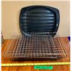 Image 1 : (6) 5 x BBQ or Smoker Baskets + 1 Veggie Grilling Pan.