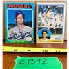 Image 1 : (2) Vntage MLB Baseball Cards: Don Sutton (1974), Roy Smalley (1983)