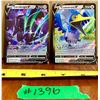 Image 1 : (2) Pokemon Cards : Corviknight V, Cramoran V - Authentic Holo.