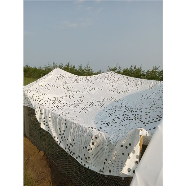 20” x 20’ Canadian military snow hevy duty cammo netting.