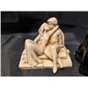 Image 2 : Lot of Vintage Items (Vivian C. Figurine, Vintage German Shepard Perfume Bottle, And Noritake Miniat