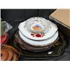 Image 4 : Lot of Misc. Dish Items (Trays, Doll Dishes, Coffee Pot, Tea Pot, Bowls, and etc.)