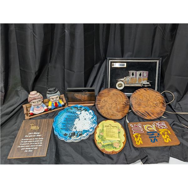 Collection of Christian Decor and Etc.