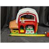 Image 2 : Vintage Fisher Price Barn Play Set (Noises for Moving Items in barn Still work)
