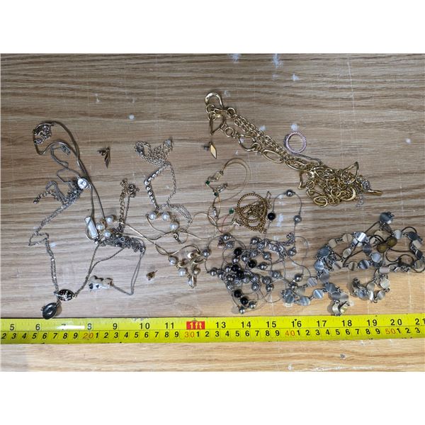 Necklaces and earings