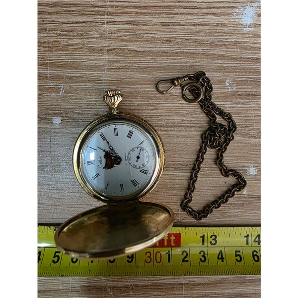 pocket watch- 17 jewels- not working