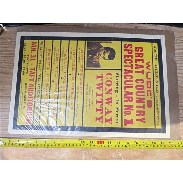 Concert poster