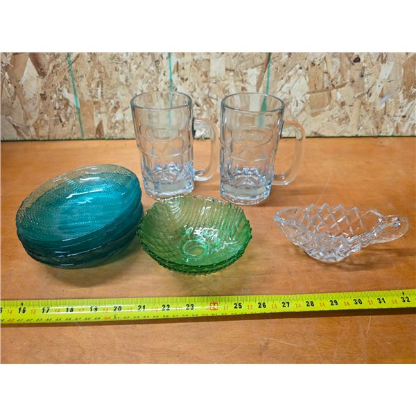 Lot of glassware