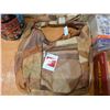 Image 2 : Patch leather purse and misc items