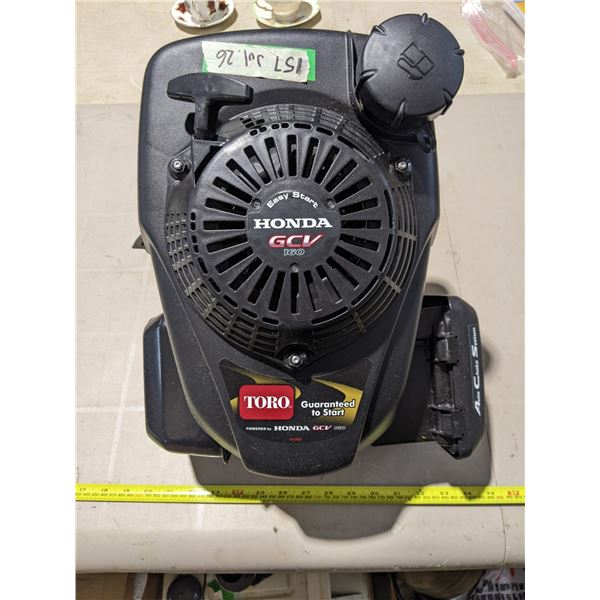 Honda GCV 160 lawn mower engine - easy start, 3-1/2 yr old, starts first pull, working great, looks 