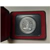 Image 1 : 1977 Canadian Silver Dollar commemorating the "Throne of the Senate" and Queen Elizabeth II's Silver