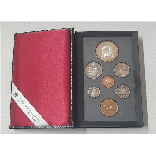 1988 Royal Canadian Mint Double Dollar Proof Set.