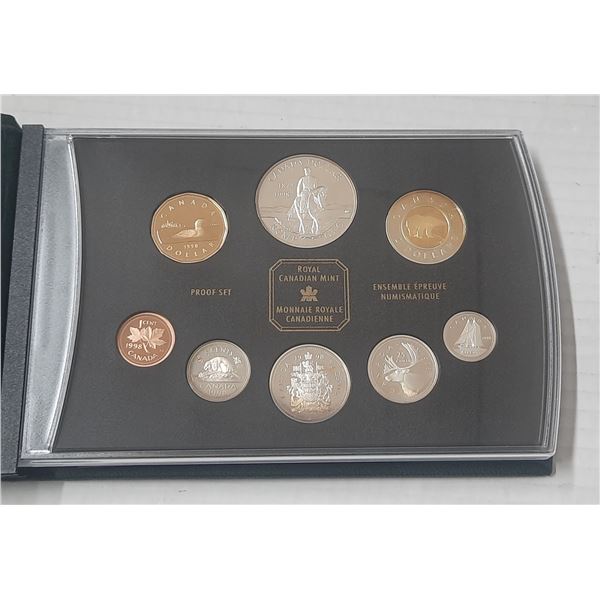 1998 Royal Canadian Mint Double Dollar Proof Set.