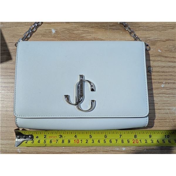 Jimmy Choo London Varane Clutch CLF/080258 Latte